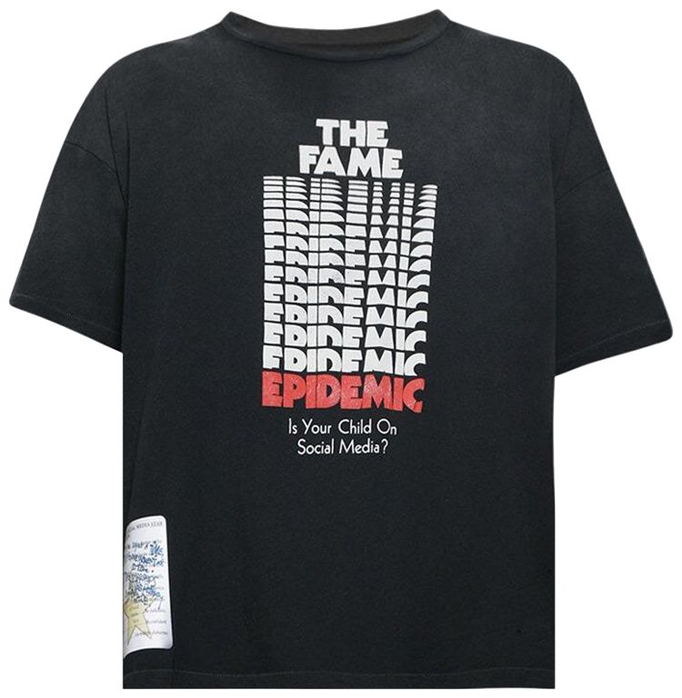 Paly Hollywood Fame Epidemic Tee Black