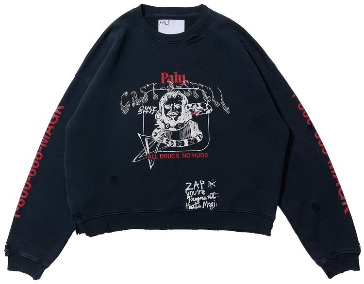 Paly Hollywood Cast A Spell Sweatshirt Black