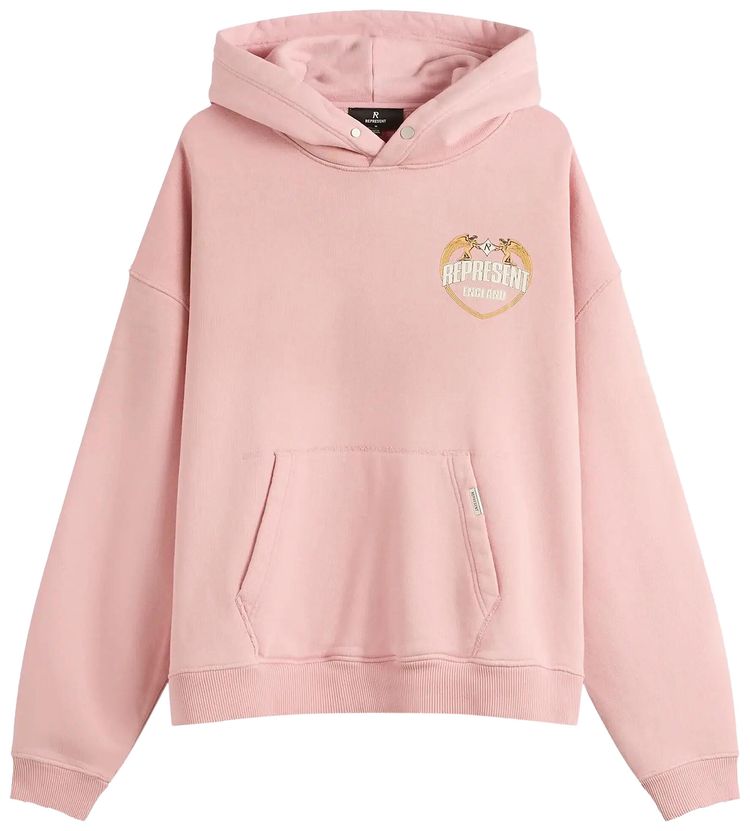 Represent Clo Angel Border Hoodie Quartz