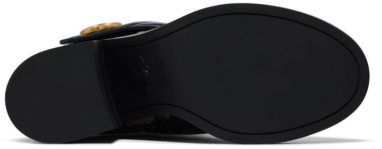 Gucci Wmns Double G Ankle Boot Camel Ebony