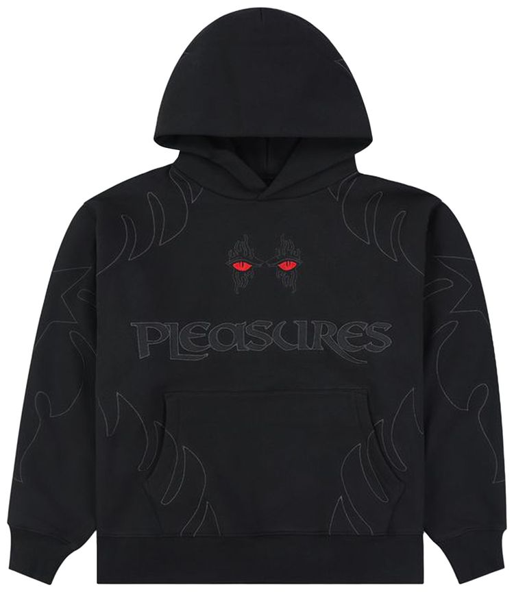 Pleasures Afterlife Hoodie Black