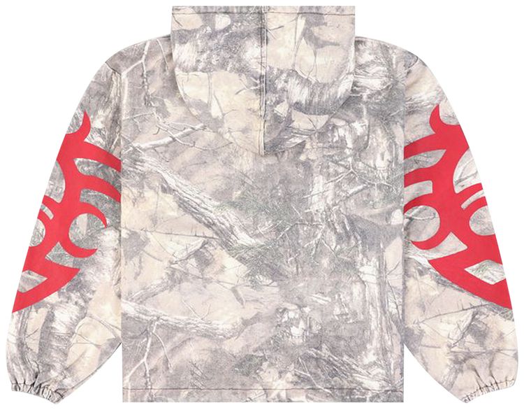 Pleasures Hunt Canvas Poncho Hoodie Camo