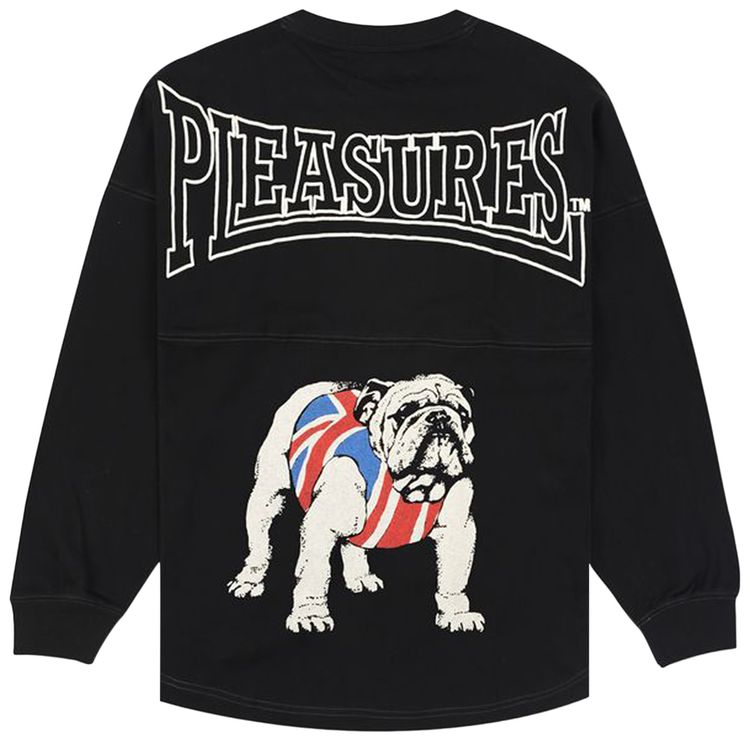 Pleasures Bulldog Heavyweight Long Sleeve Black