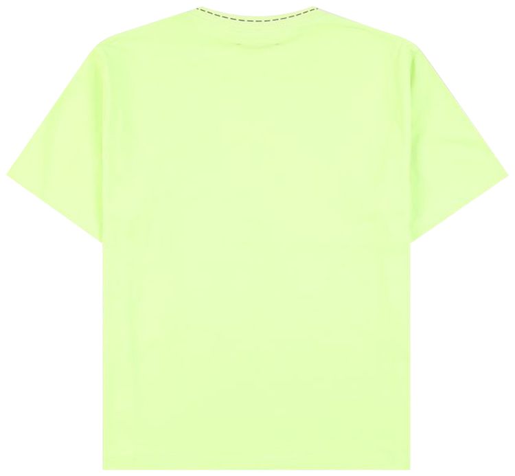 Pleasures Cut Here Heavyweight Shirt Lime