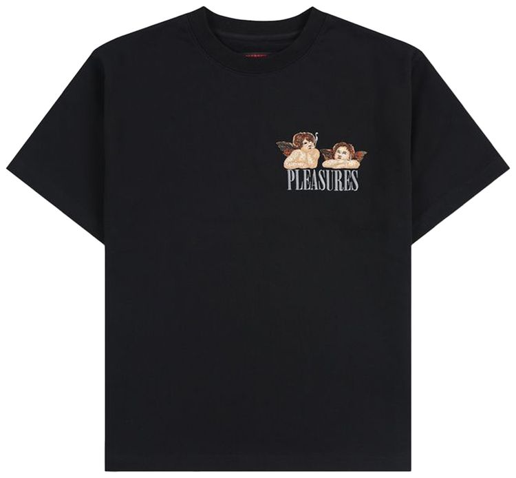 Pleasures Dynamic Short Sleeve Crewneck Black