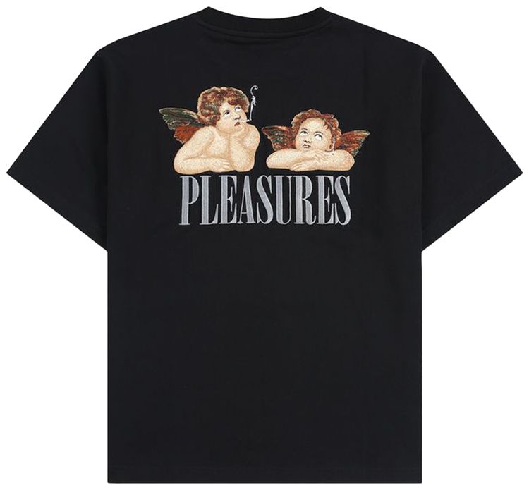 Pleasures Dynamic Short Sleeve Crewneck Black
