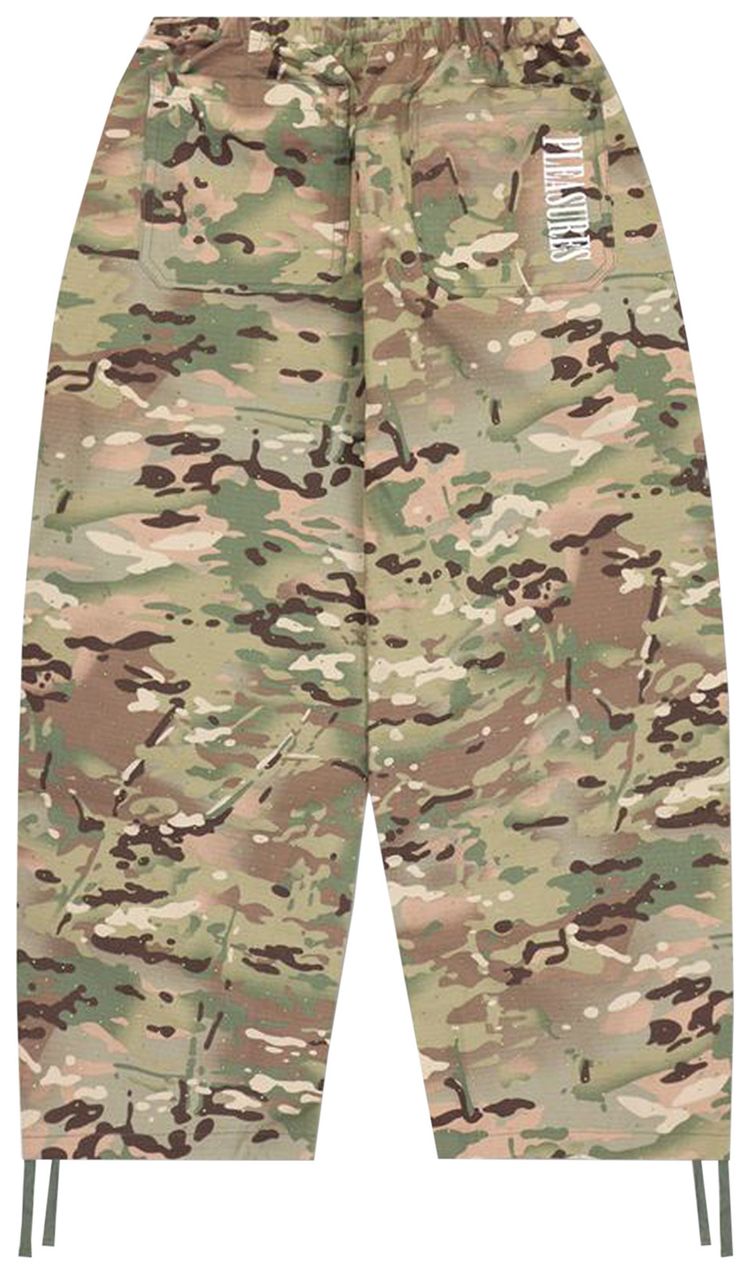 Pleasures Gem Wide Pants Camo