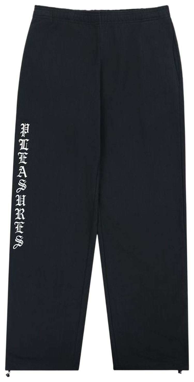 Pleasures Pipe Sweatpants Black