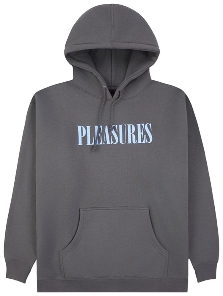 Pleasures House Blend Hoodie Charcoal