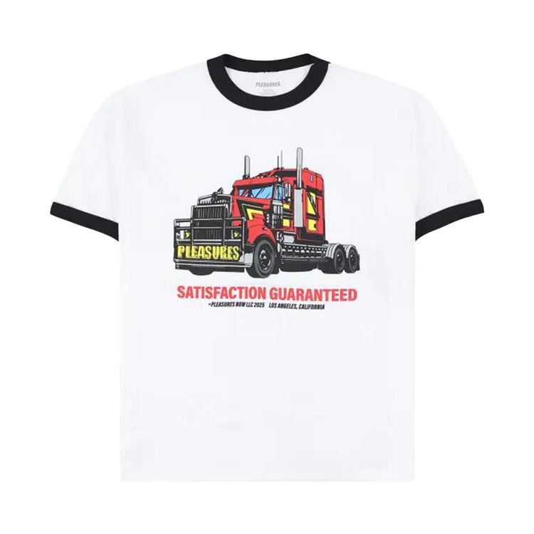 Pleasures Big Load Ringer T Shirt White