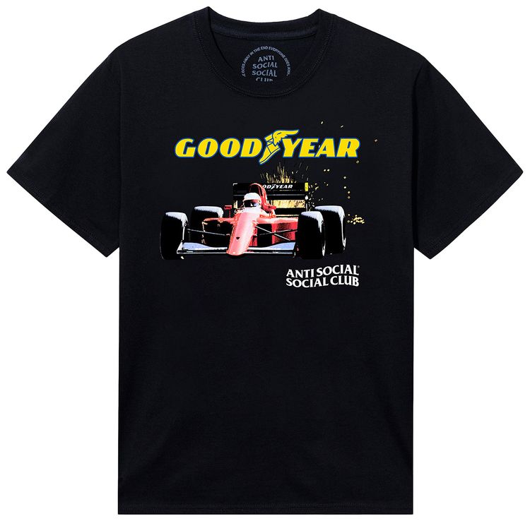Anti Social Social Club x Goodyear Sparks Tee Black