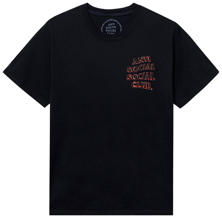 Anti Social Social Club 3D Mind Games Tee Black
