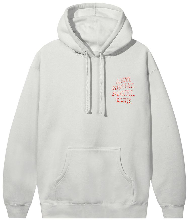 Anti Social Social Club 3D Mind Games Hoodie Smoke