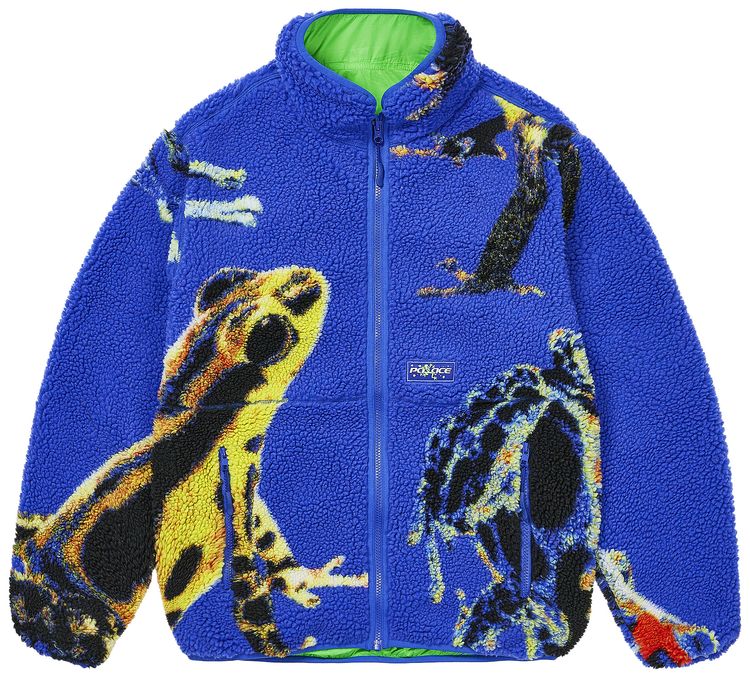 Palace Frogger Reversible Fleece Blue