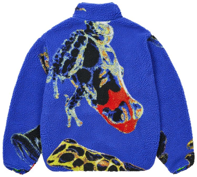 Palace Frogger Reversible Fleece Blue