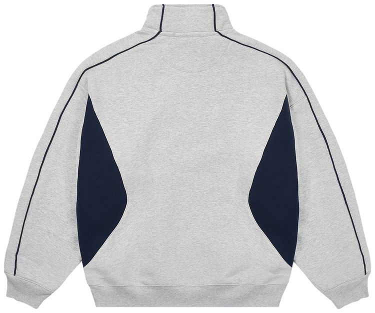 Palace Inserto 14 Zip Grey Marl