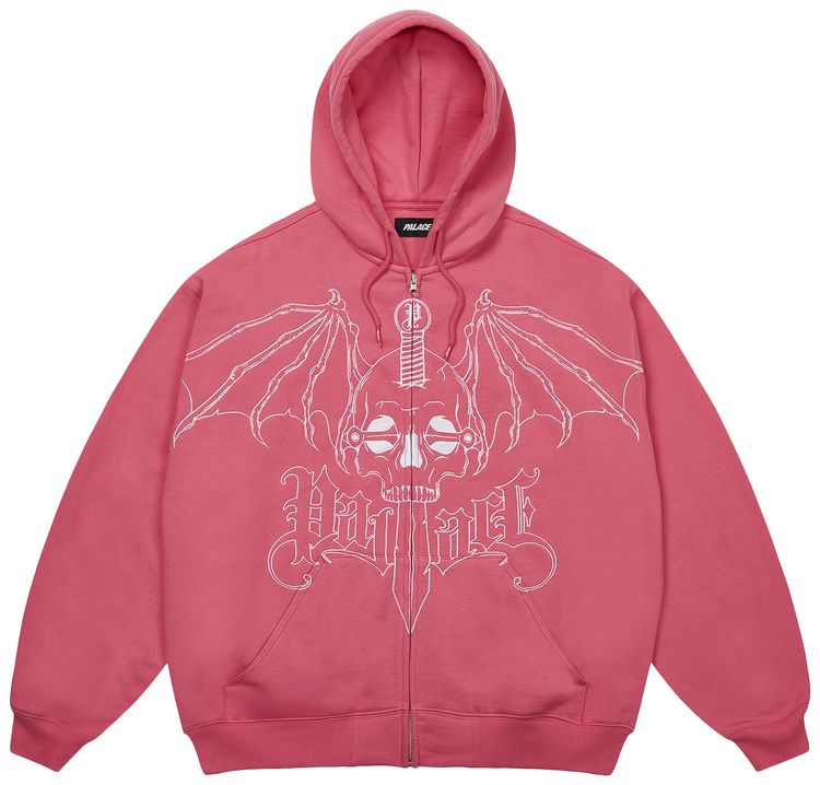 Palace Wingspan Triple Stitch Hood Posh Pink