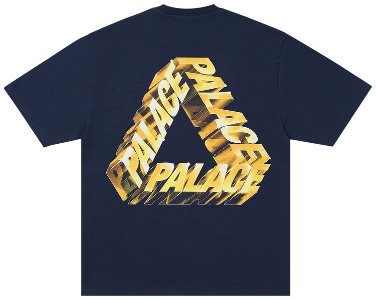 Palace Polished P3 T Shirt Navy