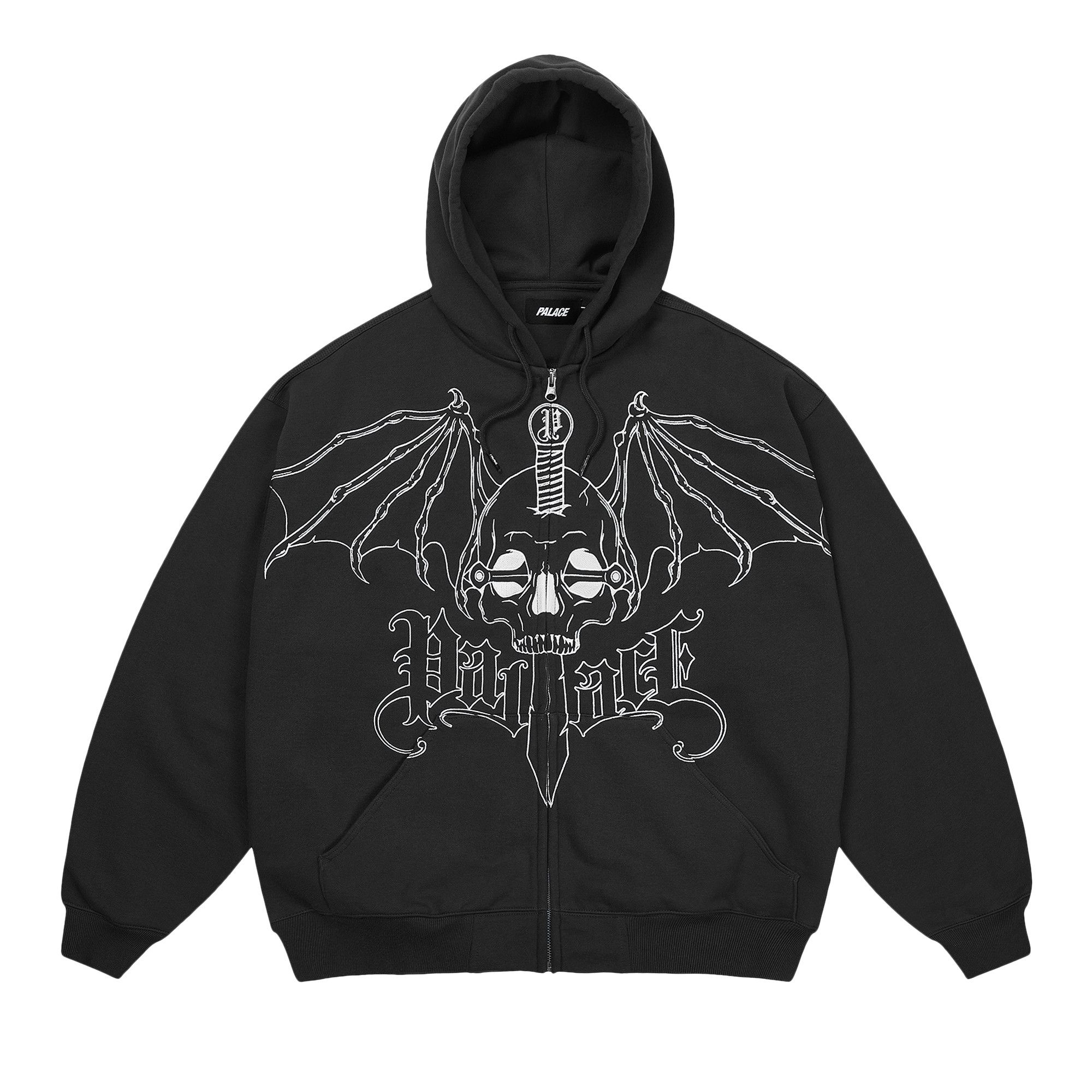 PALACE NEEDLES HOOD BLACK SIZING ブラック　S PALACE NEEDLES HOOD BLACK SIZING ブラック S Palace Basically a