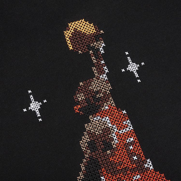 Air Jordan Essentials Graphic Fleece Hoodie Black