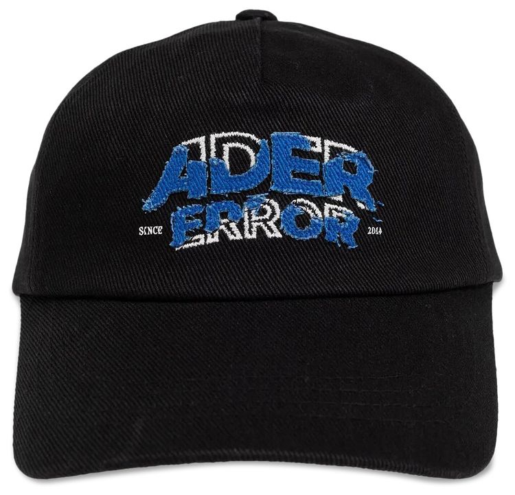 Ader Error Applique Artwork Panels Cap Noir