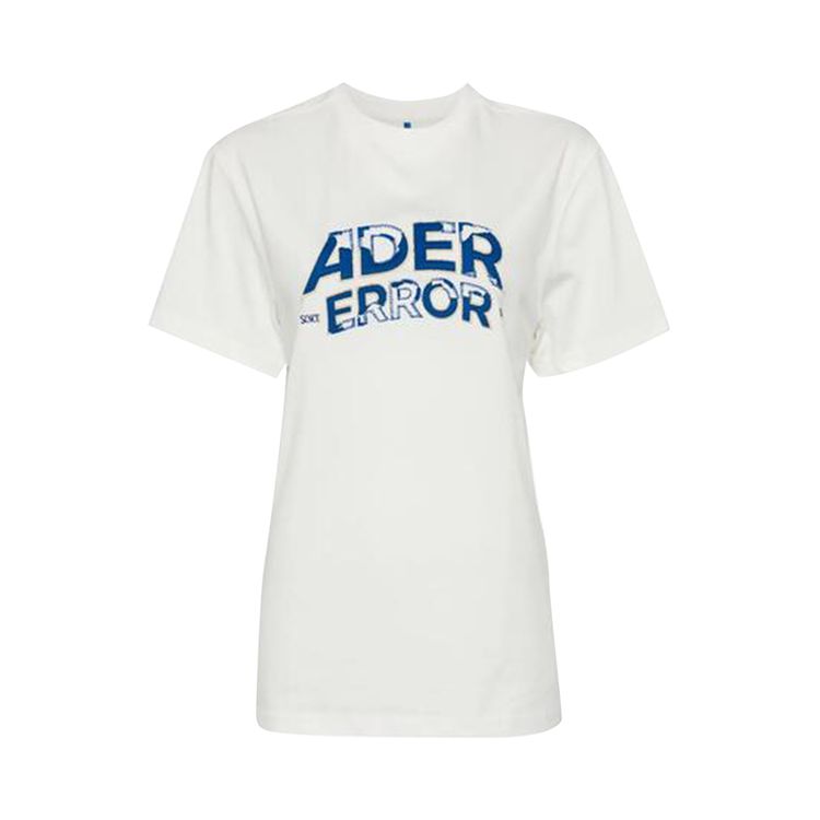 Ader Error Short Sleeve Edca T Shirt Off White
