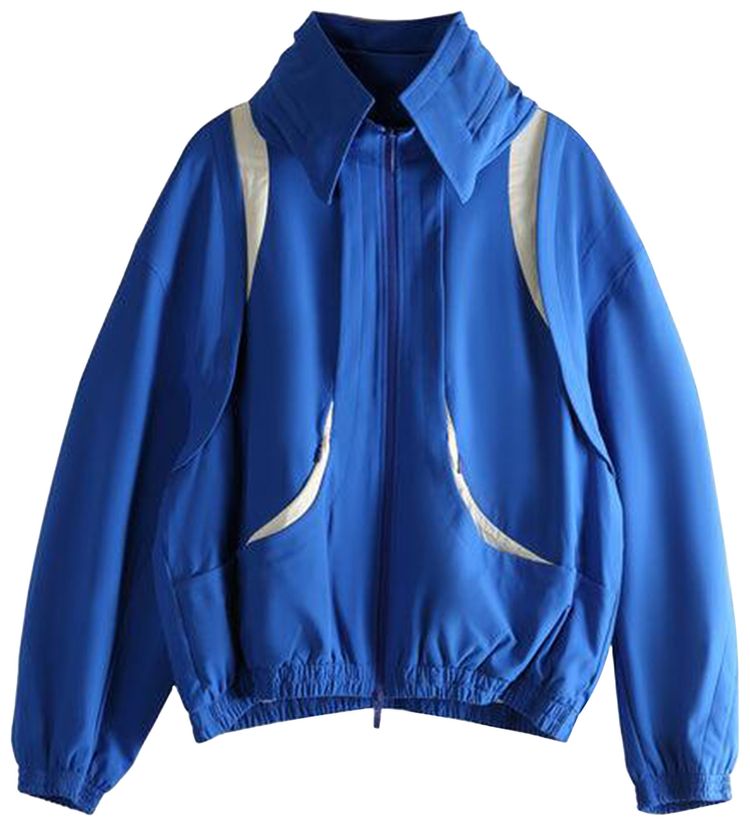 Ader Error Zipper Hoodies Jacket Blue