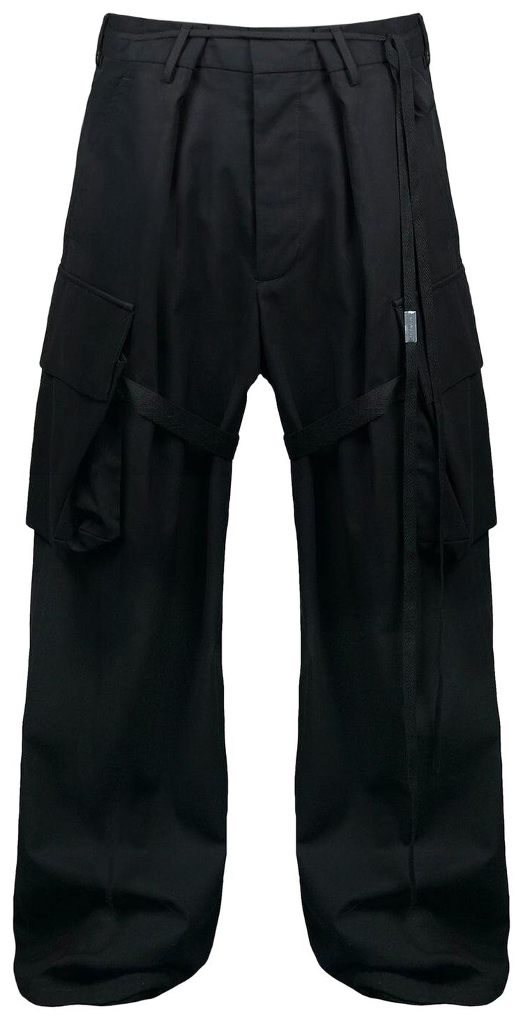 Ann Demeulemeester Iben Cargo Pants Black