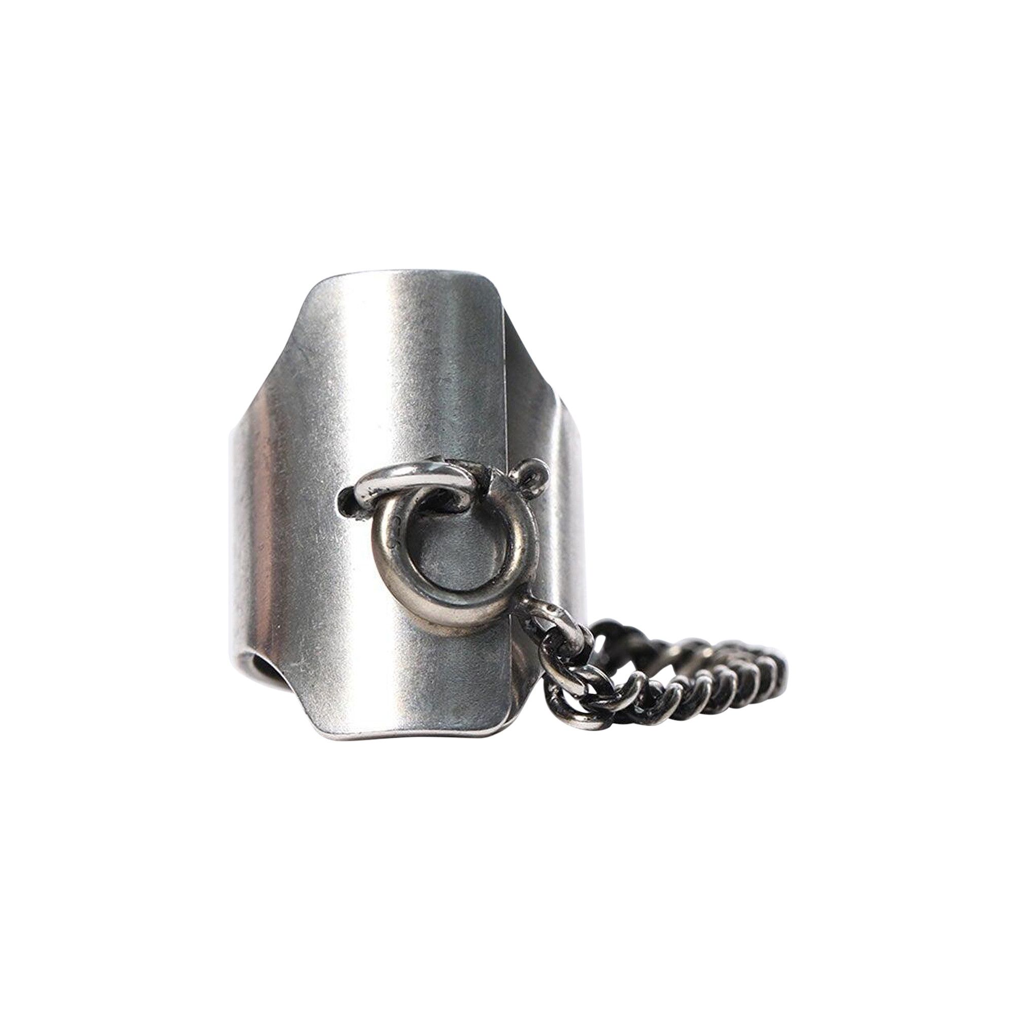 Buy Ann Demeulemeester Martine Lockring Ring 'Antique Silver