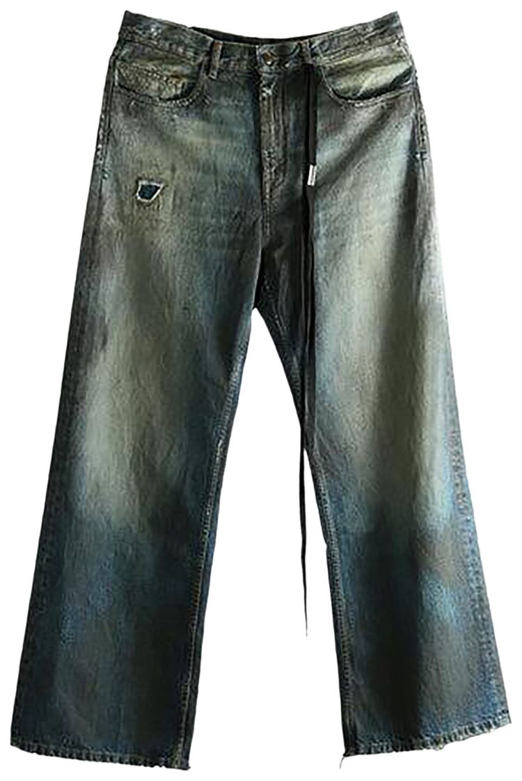 Ann Demeulemeester Modest 5 Pockets Relaxed Bootcut Trouser Vintage Blue