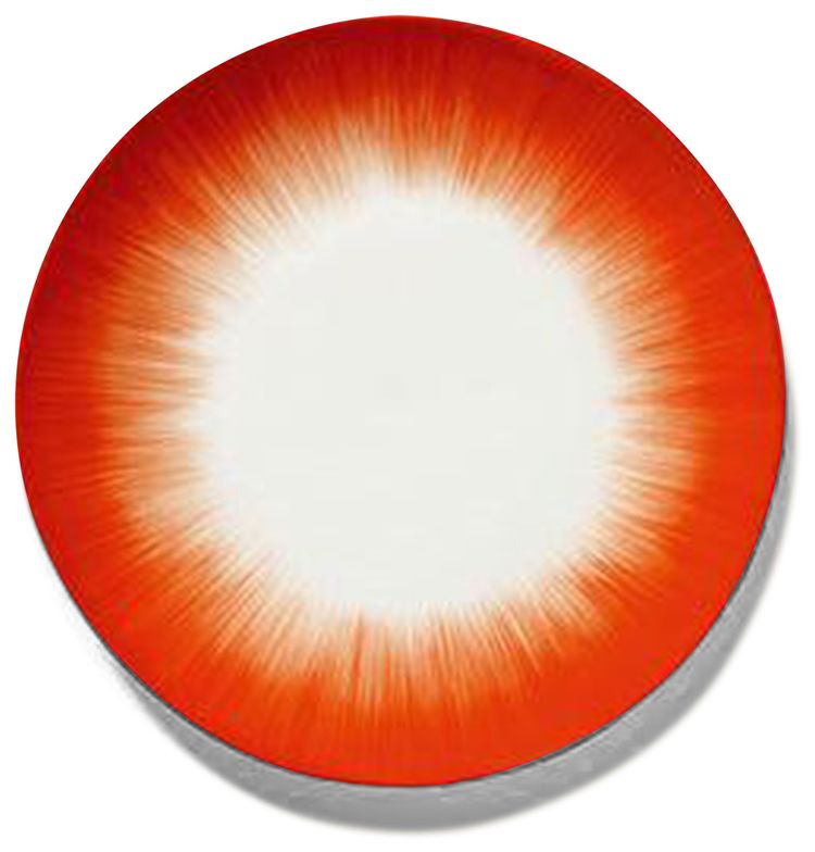 Ann Demeulemeester x SERAX 24CM Plate WhiteRed