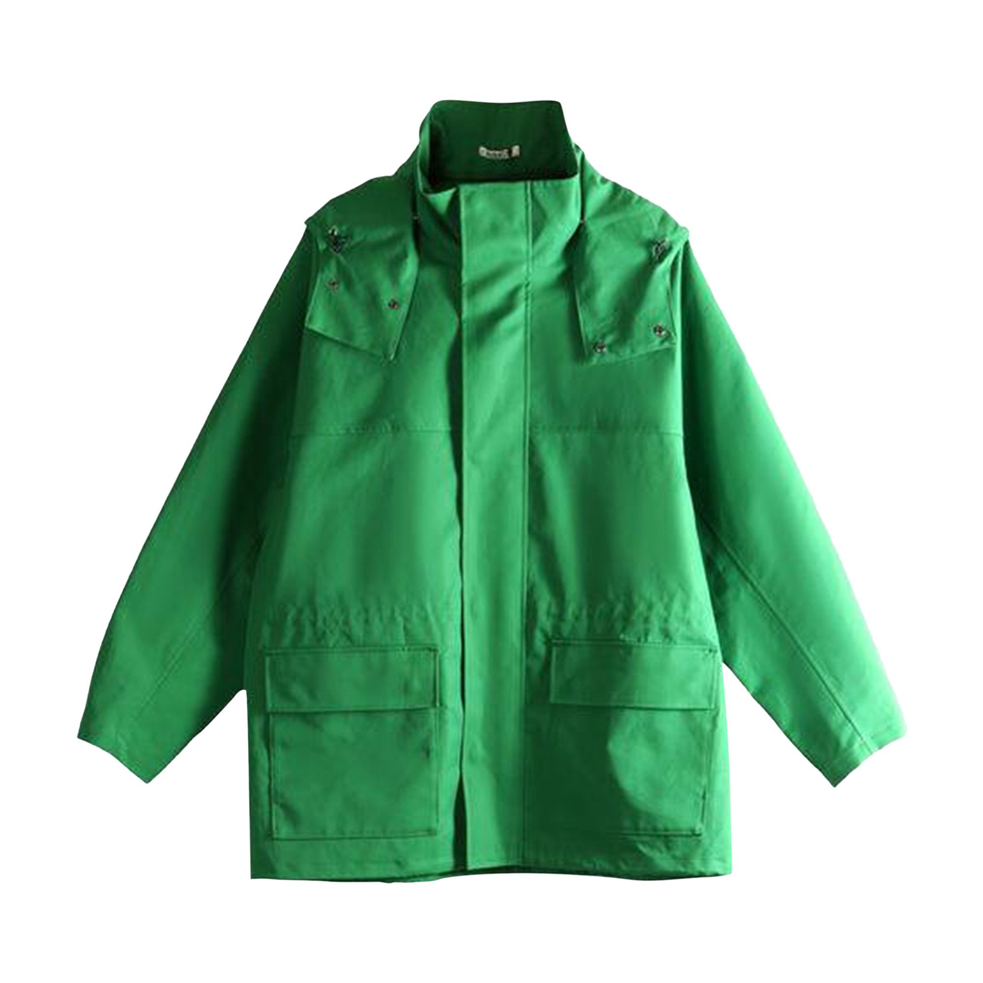 Buy Auralee High-Density Bonded Cotton Gabardine Blouson Jacket Buy Auralee High-Density Bonded Cotton Gabardine Blouson Jacket