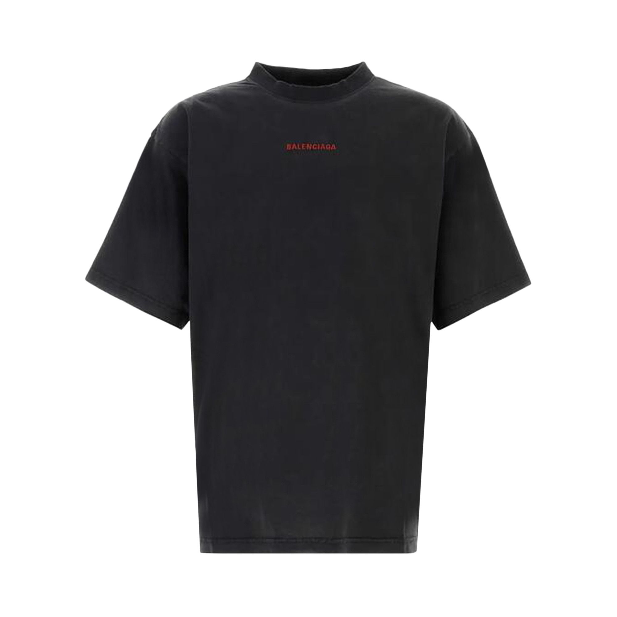 55 BALENCIAGA トップス Buy Balenciaga Medium Fit T-Shirt 'Faded Washed Black/Red