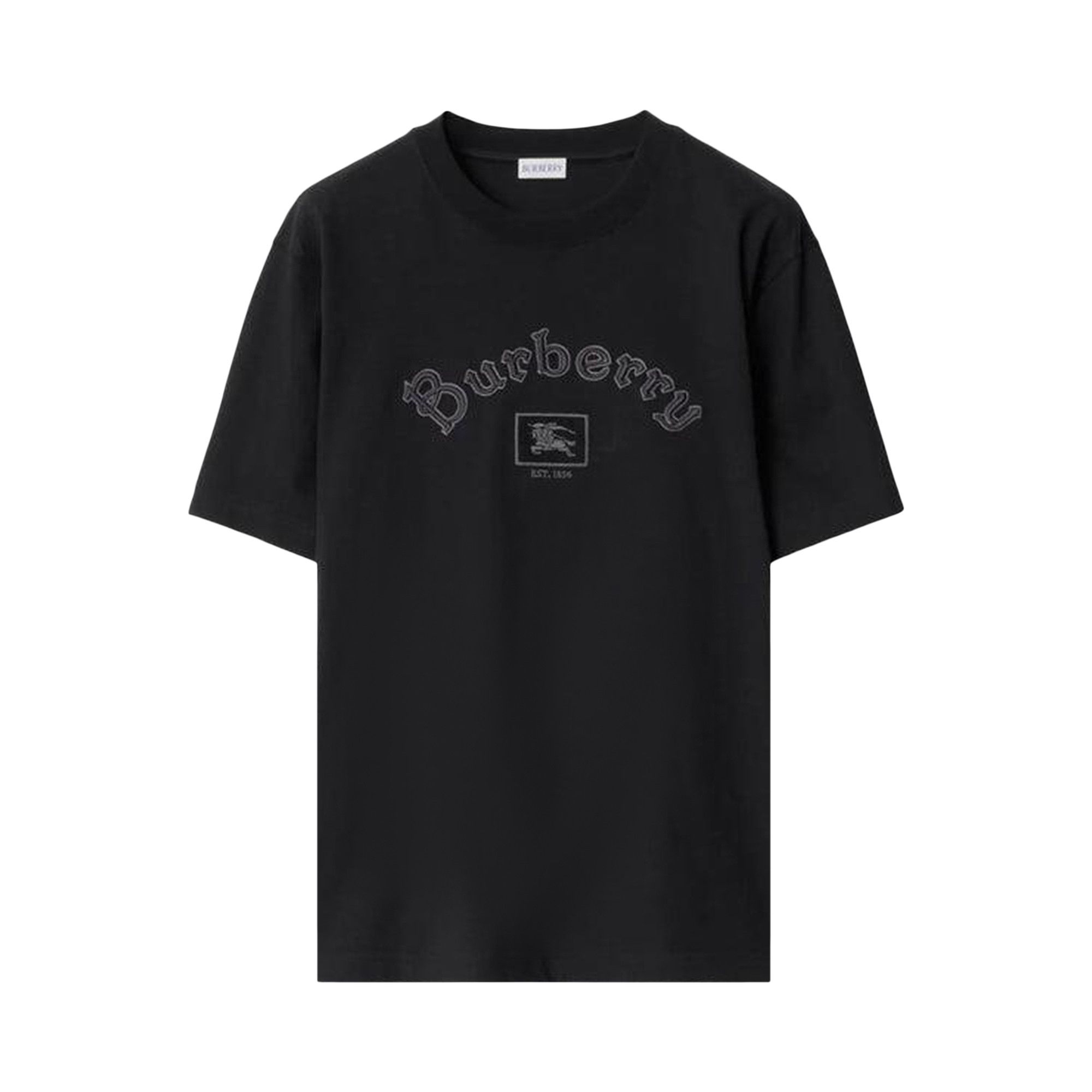 Buy Burberry Crew Neck Short Sleeve T-Shirt 'Black' - 8116061 BLAC