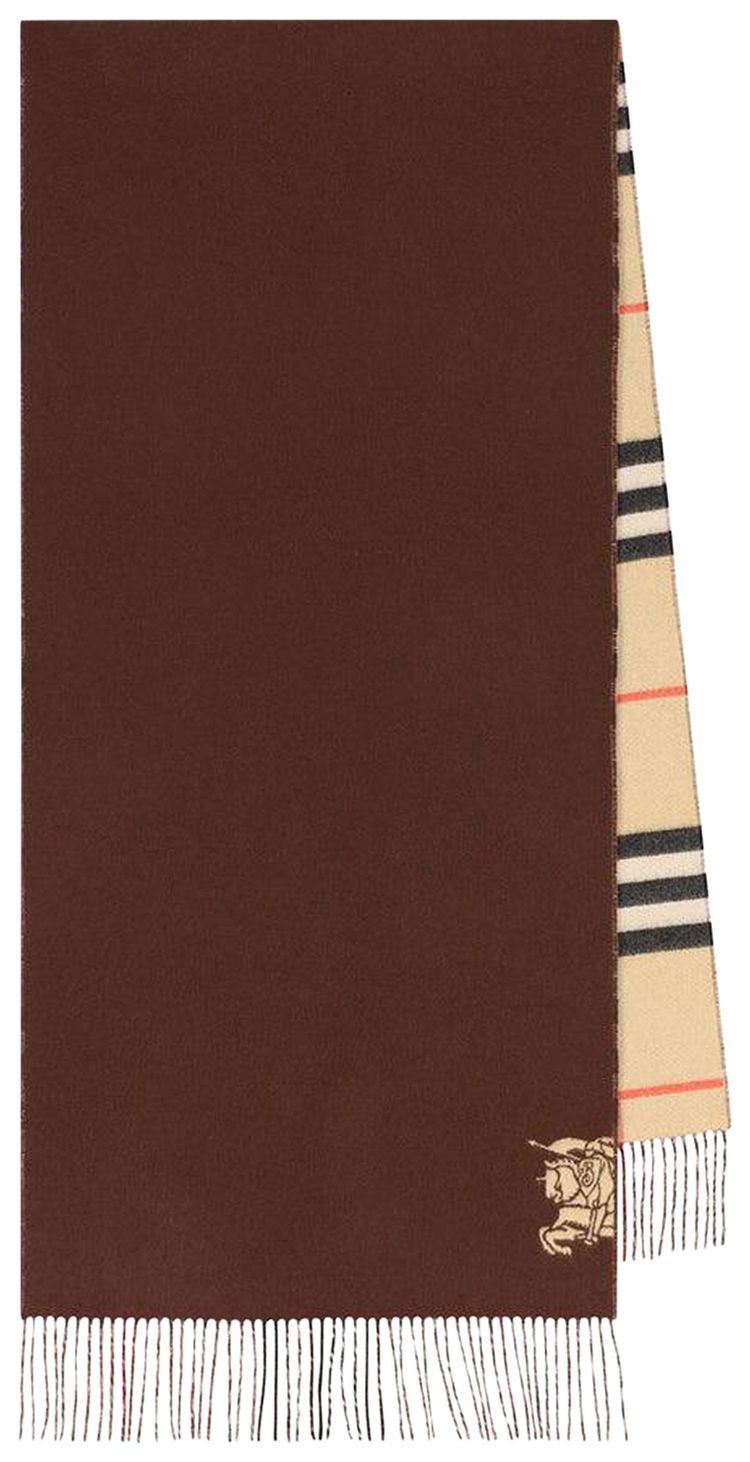 Burberry Solid To Gc Scarf Sand