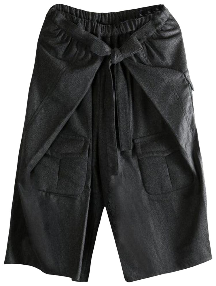 Comme des Garcons Wide Leg Trousers Charcoal