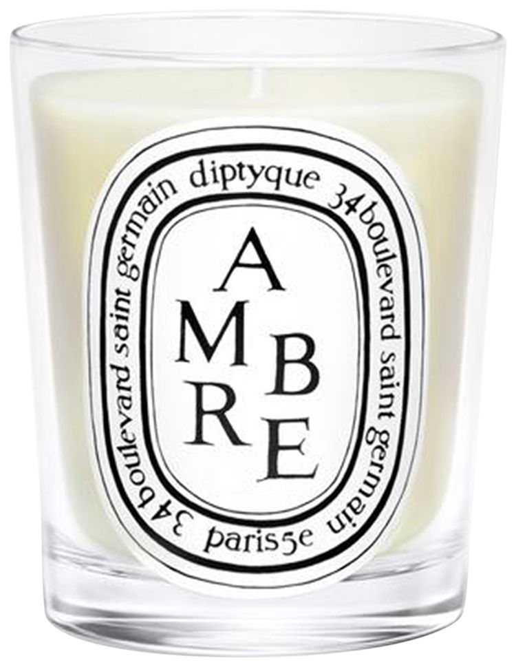 Diptyque Amber Classic Candle White