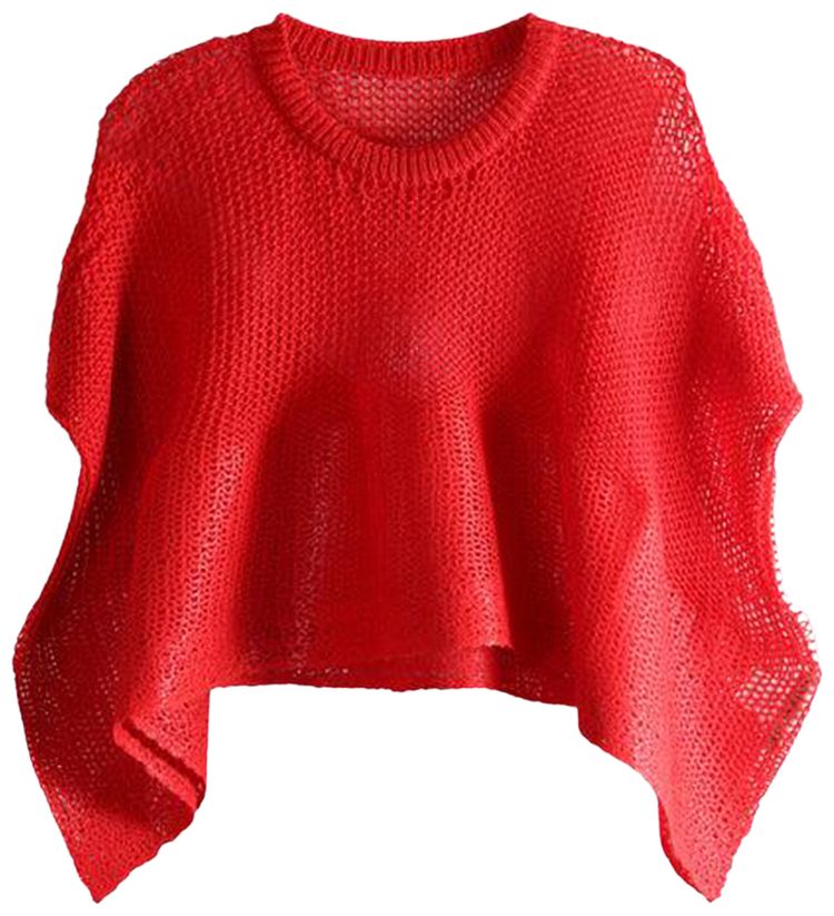Issey Miyake Panini Top Red