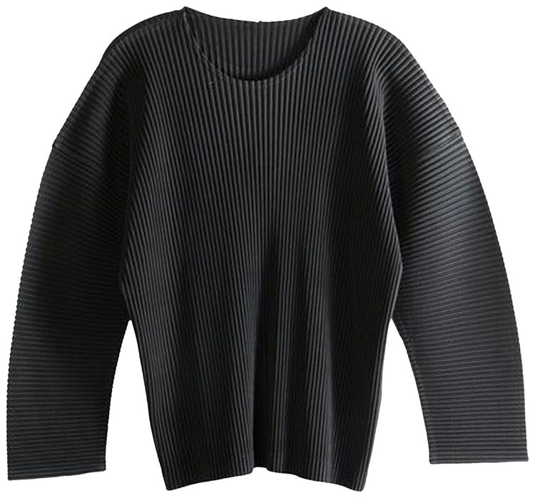 Homme Plisse Issey Miyake Monthly Colors September T Shirt Black