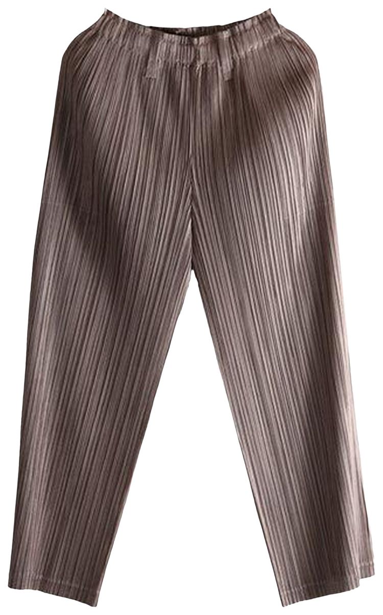 Pleats Please Issey Miyake Thicker Bottoms Brown