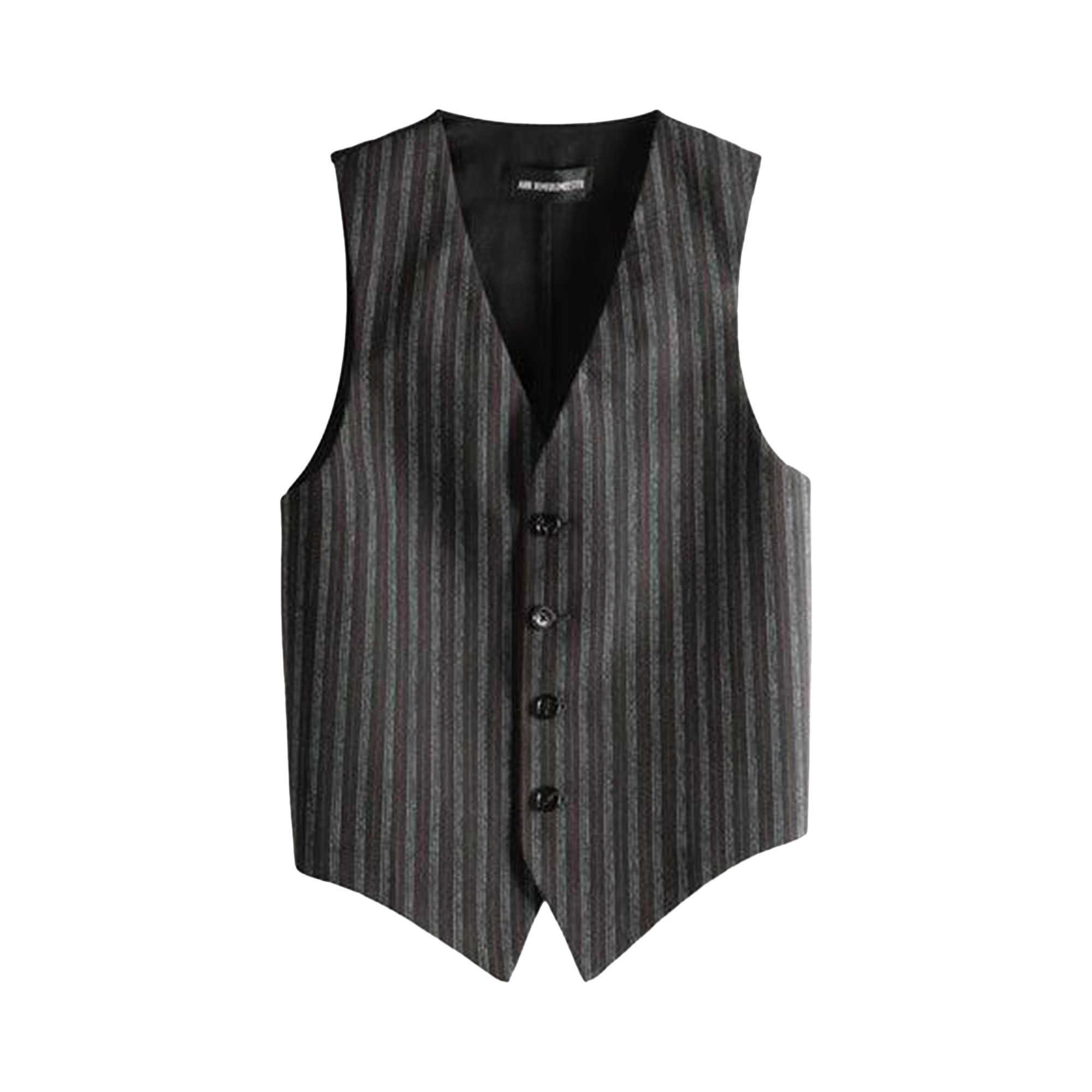 Buy Ann Demeulemeester Stanse Classic Waistcoat 'Black/White/Red