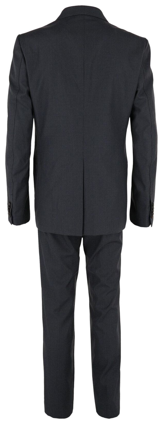 Gucci Wool Pin Dot Suit Silver
