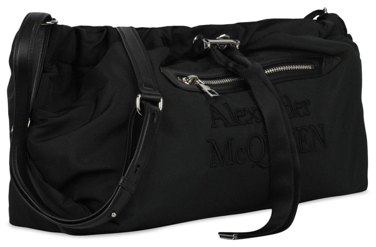 Alexander McQueen The Bundle Medium Shoulder Bag Black