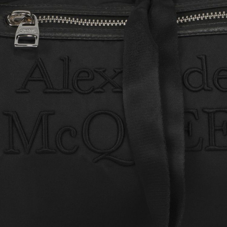 Alexander McQueen The Bundle Medium Shoulder Bag Black