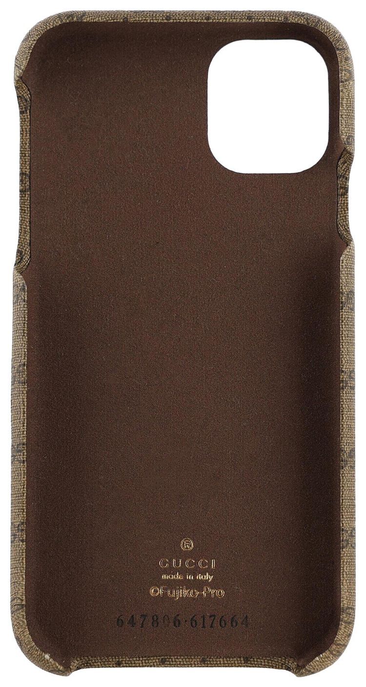 Gucci Doraemon iPhone 11 Phone Case Beige