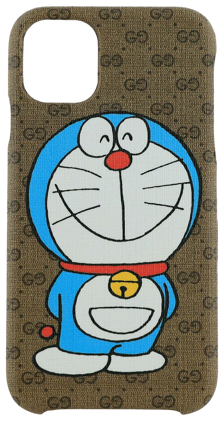 Gucci Doraemon iPhone 11 Phone Case Beige