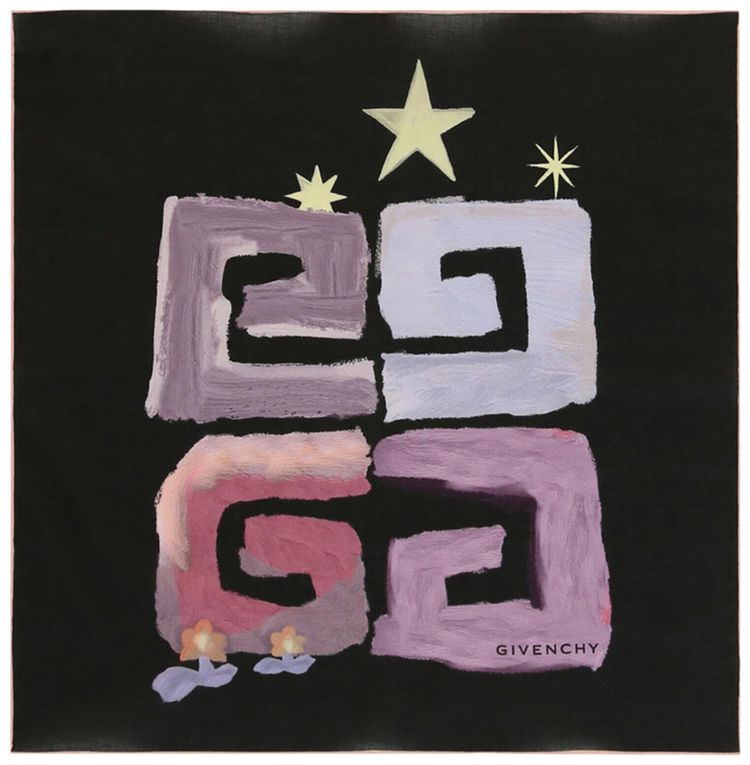 Givenchy 4G Logo Bandana Black