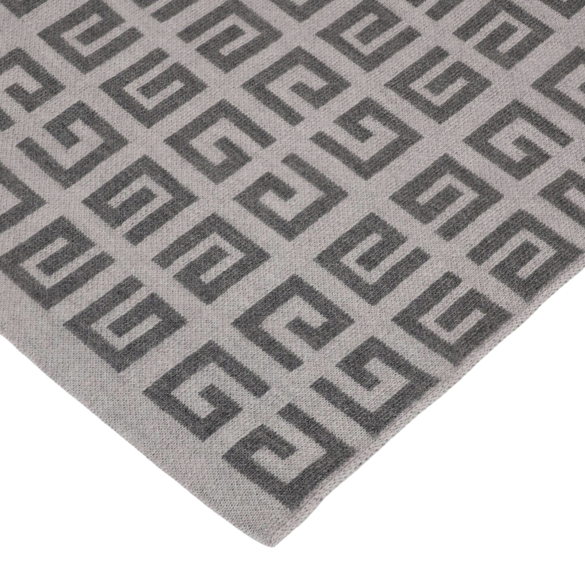 Buy Givenchy Reversible Logo Wool Scarf 'Pearl Grey' - 710002
