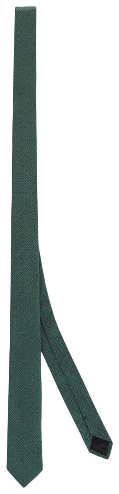 Givenchy 4G Silk Tie Dark Green
