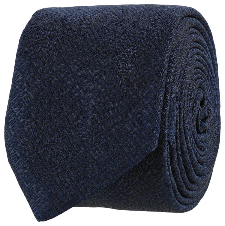 Givenchy 4G Silk Tie Navy